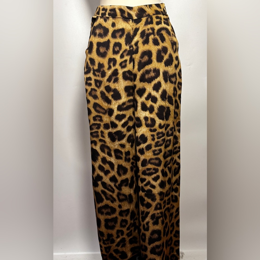 Missguided + Leopard Print Flare Pants